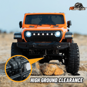 1 18 Scale RTR RC Crawler Blue Jeep Wrangler JJRC with shipping to Stavanger Tromsø Copenhagen (København)