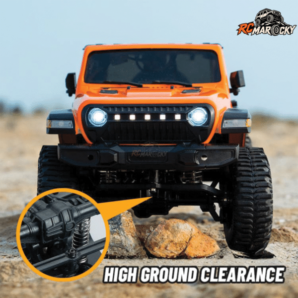 1 18 Scale RTR RC Crawler Blue Jeep Wrangler JJRC with shipping to Stavanger Tromsø Copenhagen (København)