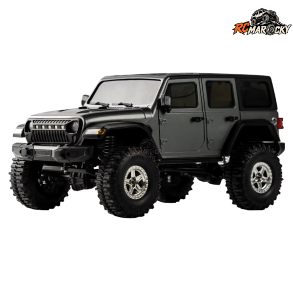 1 18 Scale RTR RC gray Jeep Wrangler JJRC with international shipping - RC Marocky