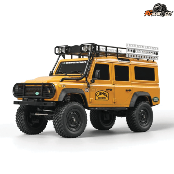 1 18 Scale RTR RC yellow land rover defender MN111 with international shipping - RC Marocky 1 18 Scale RTR RC yellow land rover defender MN111 with international shipping - RC Marocky