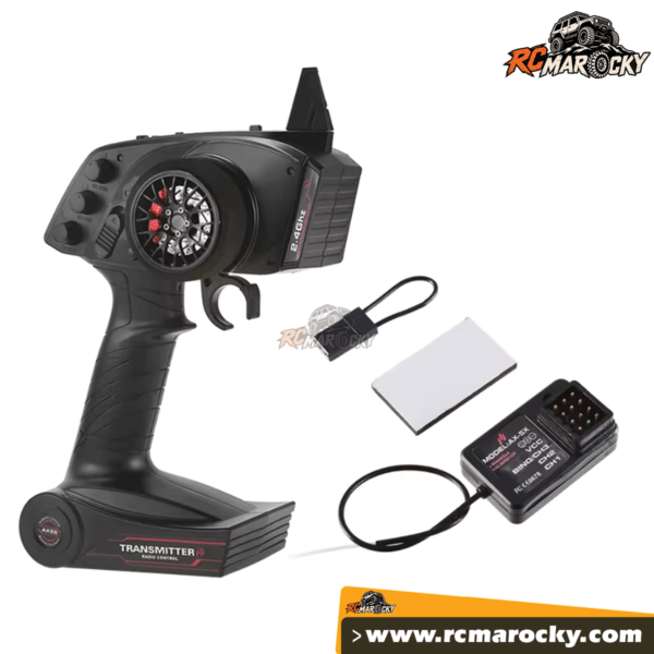 3-Channel 2.4GHz Transmitter & Receiver Set for RC Crawlers on RC Marocky