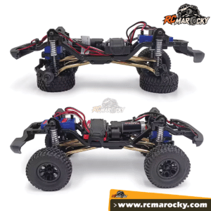 4Pcs Metal Alloy 56mm Oil Shock Absorber for fcx18 TRX-4M Bronco Defender 1 18 RC Crawler