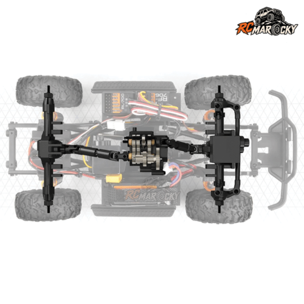 Acheter Transmission voiture pickup HPI Racing échelle 1 18 RC Venture18 1985 Toyota Hilux SR5 - RC Marocky