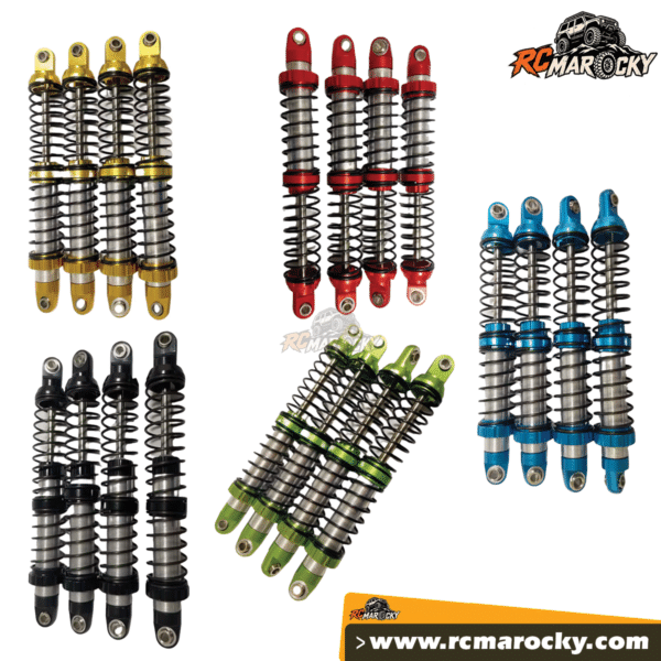 Acheter amortisseur pour crawler RC 1 10 FCX10 Toyota LC80 et Chevrolet K5 avec livraison sur RC MArocky