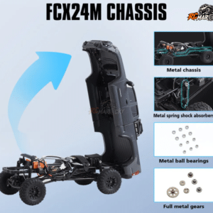 Acheter crawler RC hobby grade Toyota Tacoma FCX24M sur RC Marocky avec livraison internationale - 30
