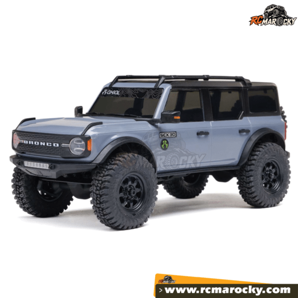 Acheter crawler RC miniature Axial 1 30 SCX30 Ford Bronco 4X4 RTR Brushed au Maroc - RC Marocky Acheter crawler RC miniature Axial 1 30 SCX30 Ford Bronco 4X4 RTR Brushed au Maroc - RC Marocky