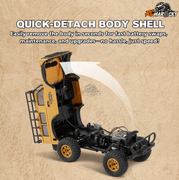 Acheter crawler miniature FCX24 Land Rover Camel Trophy Edition RTR avec livraison - RC Marocky 2