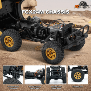 Acheter crawler miniature FCX24 Land Rover Camel Trophy Edition RTR avec livraison - RC Marocky 3