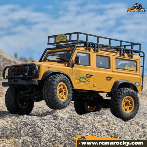 Acheter crawler miniature FCX24 Land Rover Defender 110 Camel Trophy Edition RTR - RC Marocky