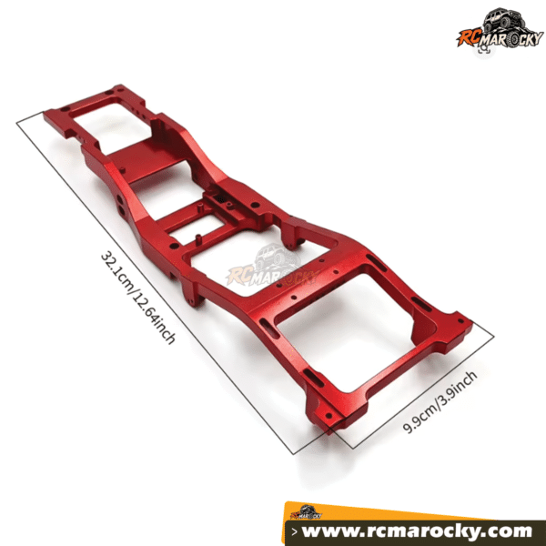 Buy Aluminium chassis Kit for RC trail pickup car MN82 Toyota LC79 - RC Marocky