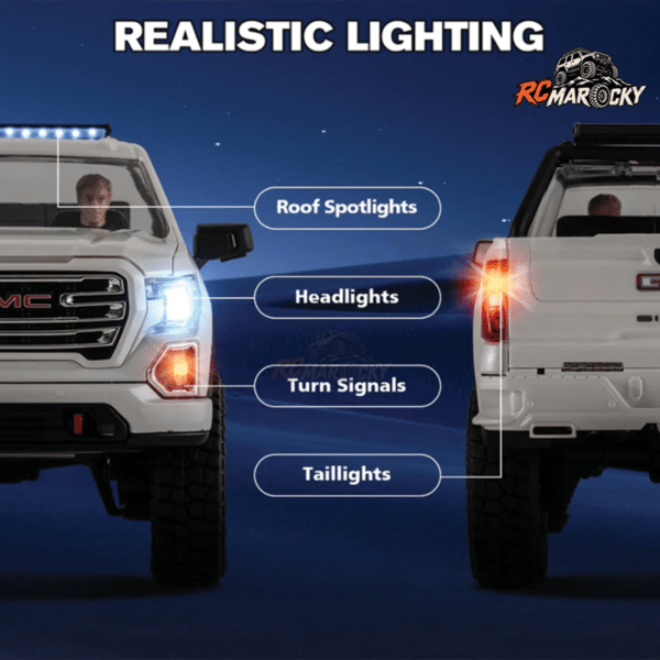 Buy FMS FCX18 RC GMC Sierra 2019 RTR 4x4 pickup truck crawler with shipping - RC Marocky Buy FMS FCX18 RC GMC Sierra 2019 RTR 4x4 pickup truck crawler with shipping - RC Marocky