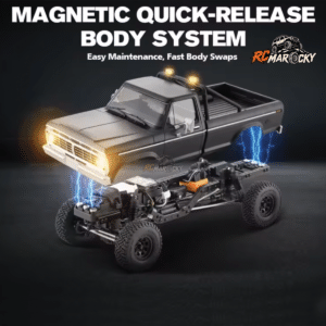 Buy RC crawler RC FCX18 Ford F-100 Black edition on RC Marocky - 3