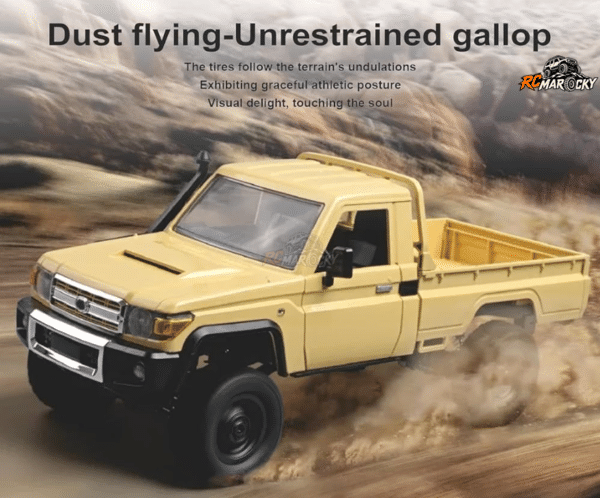 Buy RC pickup for Trail & crawl MN82 Toyota Land Cruiser LC79 on RC Marocky - 7