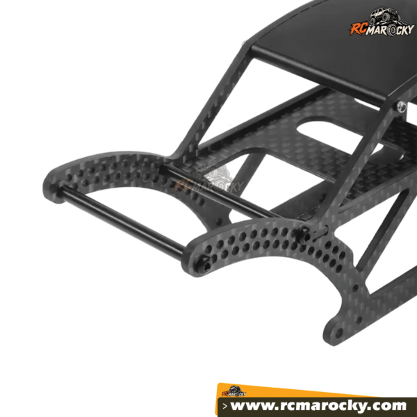 Carbon Fiber Comp Chassis Kit for RC crawler 1 18 scale buggy style Traxxas compatible - RC Marocky 2