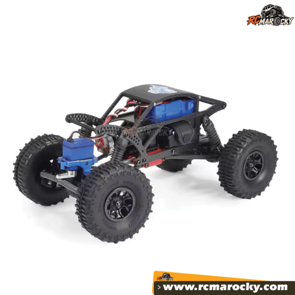 Carbon Fiber Comp Chassis Kit for RC crawler 1 18 scale buggy style Traxxas compatible - RC Marocky 3