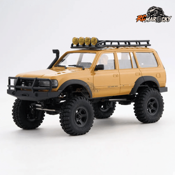 Cralwler RC miniature 1 18 LC80 Toyota Land Cruiser jaune - RC Marocky Cralwler RC miniature 1 18 LC80 Toyota Land Cruiser jaune - RC Marocky
