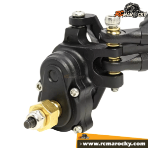 Front Portal Complete Axle metal gear & Servo Mount - international shipping for TRX4M - RC Marocky