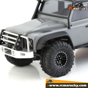 Jeu de 4 roues aluminium pour Crawlers RC échelle 1 18 comaptibles FCX18 et TRX4M 1 pouce - RC Marocky 6