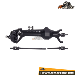 Machined Aluminum Front and Rear Portal Axle for 1 10 RC Crawler - RC Marocky 1