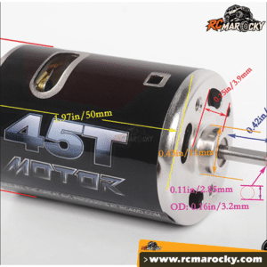 Moteur brushed 540 45T conçu pour les constructions de crawlers RC 1 10 par RC Marocky Bouskoura Temara Moteur brushed 540 45T conçu pour les constructions de crawlers RC 1 10 par RC Marocky Bouskoura Temara