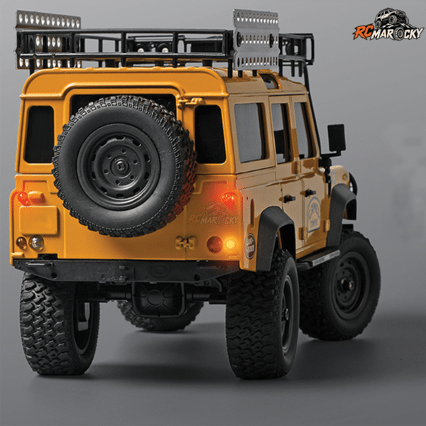 RTR RC Yellow land rover defender Camel trophy edition in Morocco Algeria Egypt Nigeria Angola - RC Marocky RTR RC Yellow land rover defender Camel trophy edition in Morocco Algeria Egypt Nigeria Angola - RC Marocky