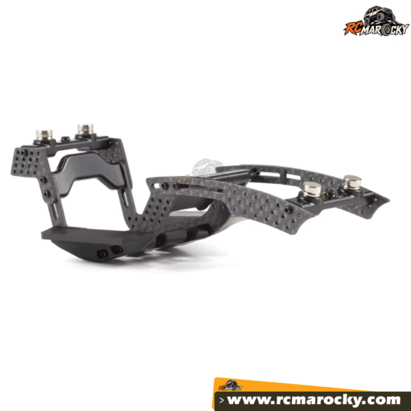 SCX24 LGC Carbon Fiber Modular Chassis kit for RC mini Crawler 1 24 scale - RC Marocky 2