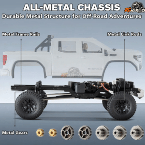 Vente et réparation vehicule crawler RC (Radio Controlé) FMS FCX18 GMC Sierra 2019 RTR au Maroc Vente et réparation vehicule crawler RC (Radio Controlé) FMS FCX18 GMC Sierra 2019 RTR au Maroc
