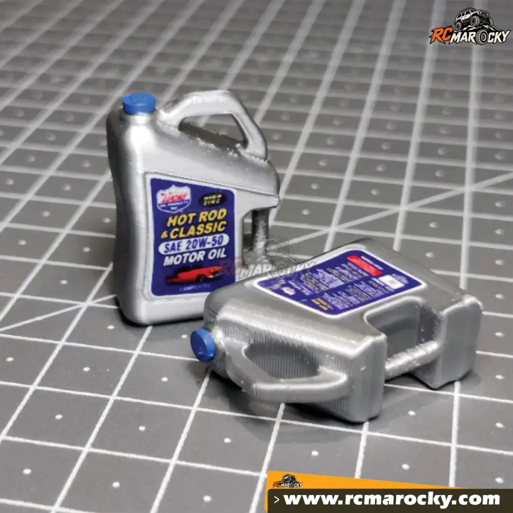 3D Model (FREE) — 1:10 Engine Oil Can