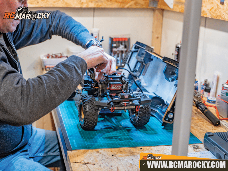Repairability of RC Crawler - RC Marocky